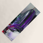 Purple Challenger Hellcat Demon color photograph / photography / poster Yoga Mat Gallery Image 1