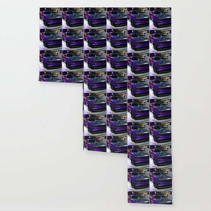 Purple Challenger Hellcat Demon color photograph / photography / poster Wallpaper Gallery Image 3