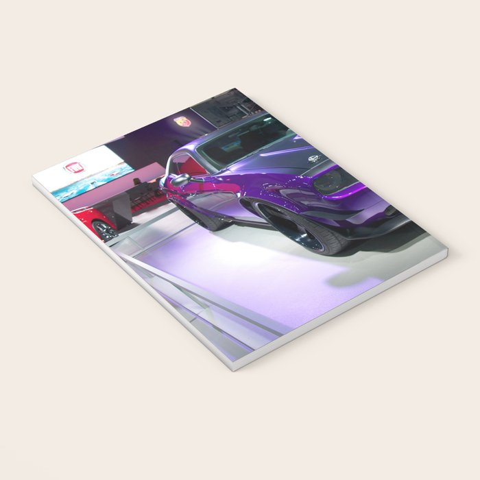 Purple Challenger Hellcat Demon color photograph / photography / poster Notebook Gallery Image 3