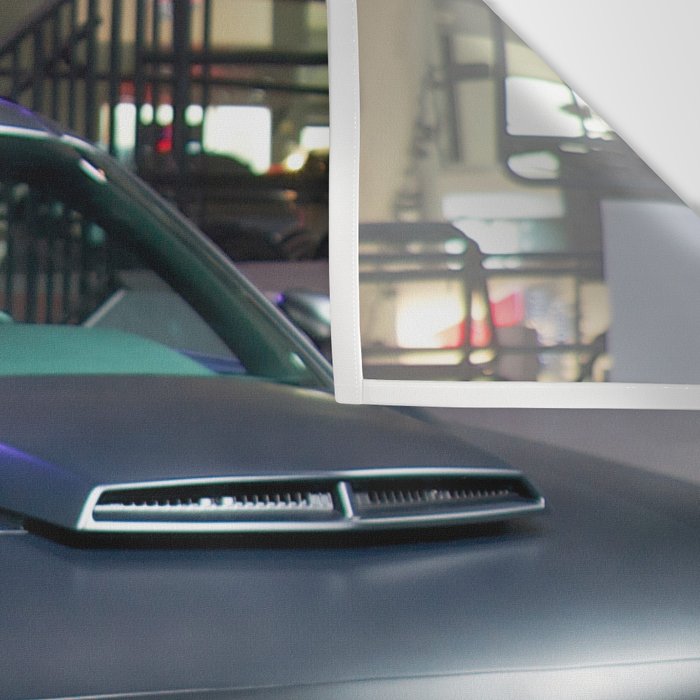 Purple Challenger Hellcat Demon color photograph / photography / poster Wall Tapestry Gallery Image 3