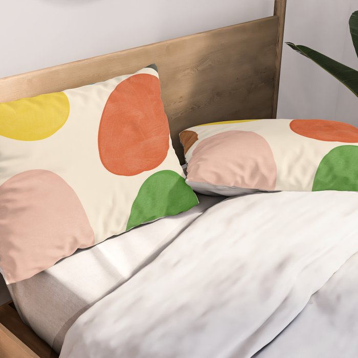 Happy Colors Pillow Sham Gallery Image 2