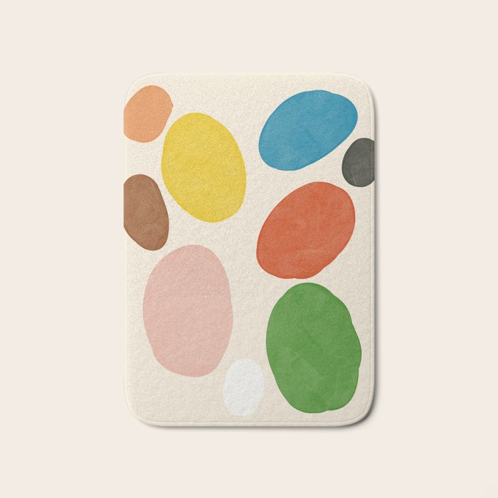 Happy Colors Bath Mat Gallery Image 1