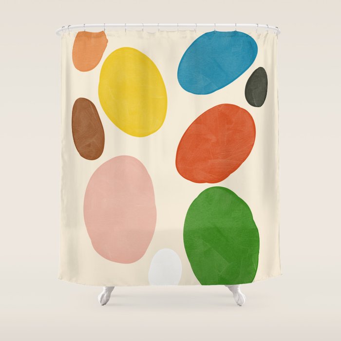 Happy Colors Shower Curtain Gallery Image 1