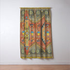 Moroccan Berber Geometric Rug Pattern Window Curtain Gallery Image 3