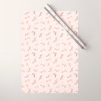 Sphynx Cats - No Furr Don't Care - Cat Pink Wrapping Paper Gallery Image 1