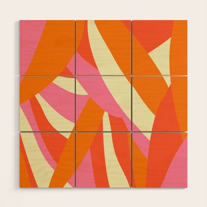 Pucciana Sixties Wood Wall Art Gallery Image 1