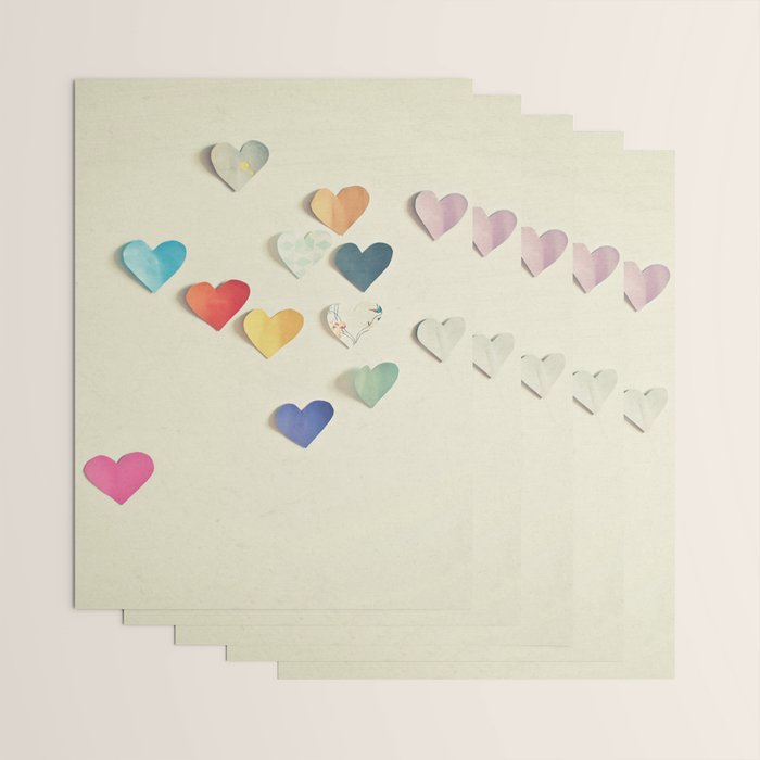 Paper Hearts Wrapping Paper Gallery Image 3