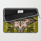 Sprouting Mandala - Sage & Pink Laptop Sleeve Gallery Image 2