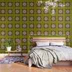 Sprouting Mandala - Sage & Pink Wallpaper Gallery Image 3