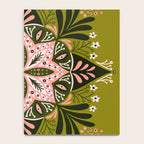 Sprouting Mandala - Sage & Pink Notebook Gallery Image 4