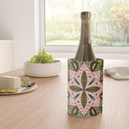 Sprouting Mandala - Sage & Pink Wine Chiller Gallery Image 4