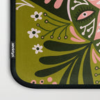 Sprouting Mandala - Sage & Pink Laptop Sleeve Gallery Image 3