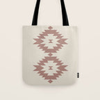 Southwestern Minimalism - Neutral Rose Beige Tote Bag Gallery Image 1