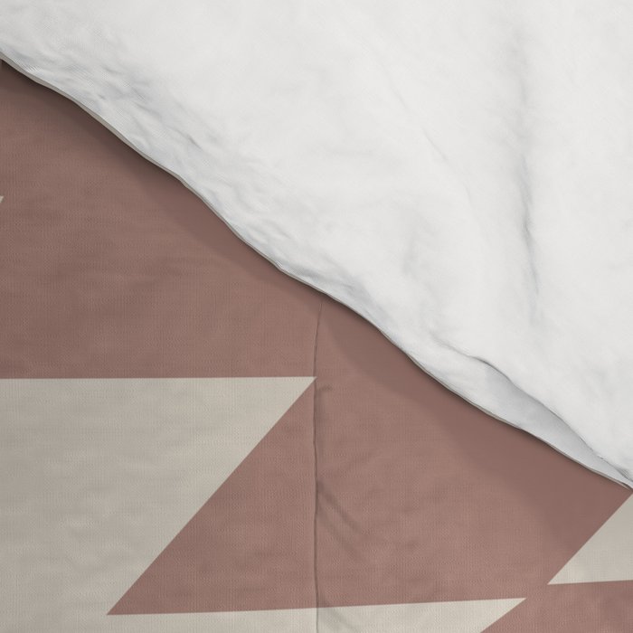 Southwestern Minimalism - Neutral Rose Beige Comforter Gallery Image 4