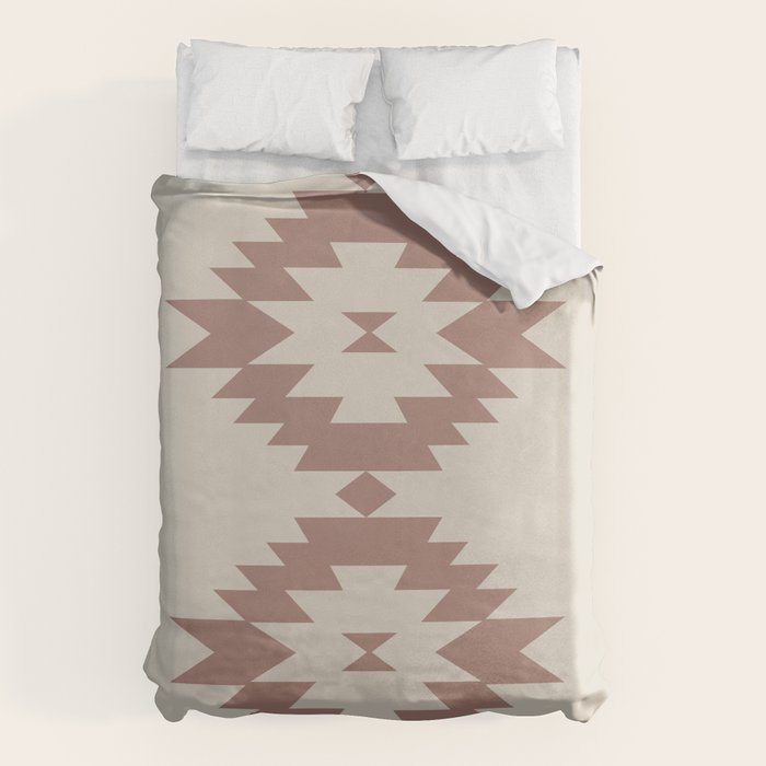 Southwestern Minimalism - Neutral Rose Beige Duvet Cover Gallery Image 6