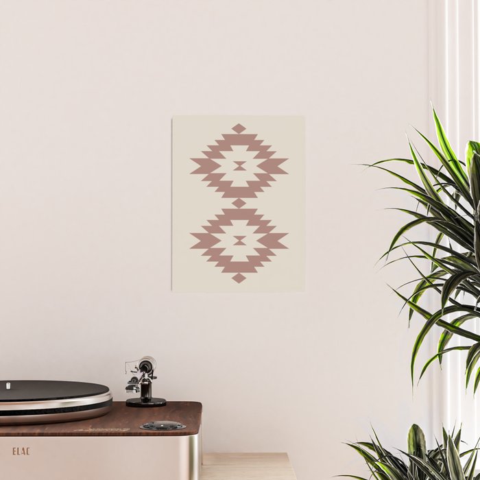 Southwestern Minimalism - Neutral Rose Beige Poster Gallery Image 2
