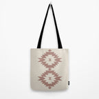 Southwestern Minimalism - Neutral Rose Beige Tote Bag Gallery Image 2