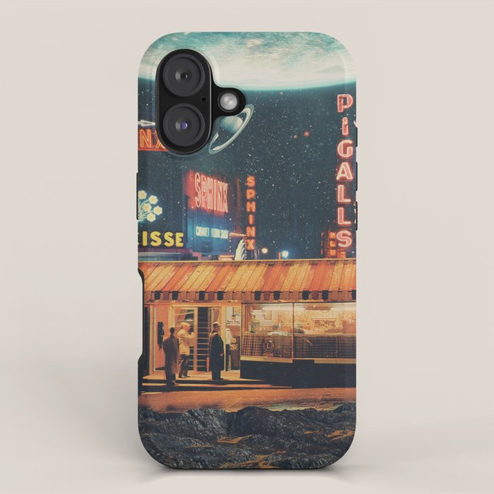 a Postcard from year 2347 iPhone Case Gallery Image 1
