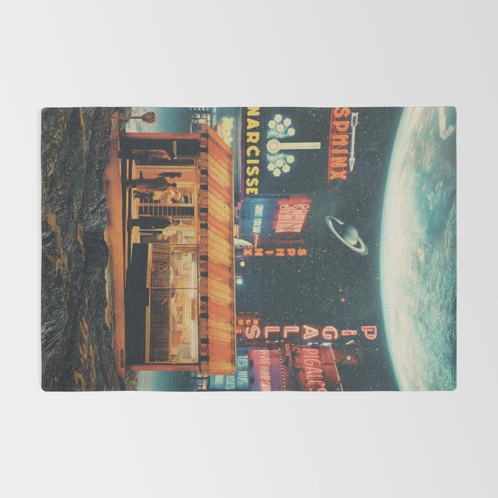 a Postcard from year 2347 Rug Gallery Image 2