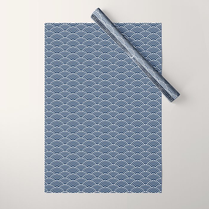 Seigaiha // Japanese Collection Wrapping Paper Gallery Image 1