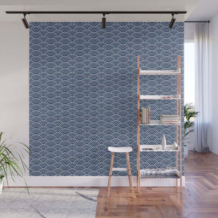 Seigaiha // Japanese Collection Wall Mural Gallery Image 1