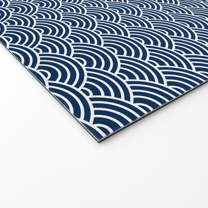 Seigaiha // Japanese Collection Welcome Mat Gallery Image 2