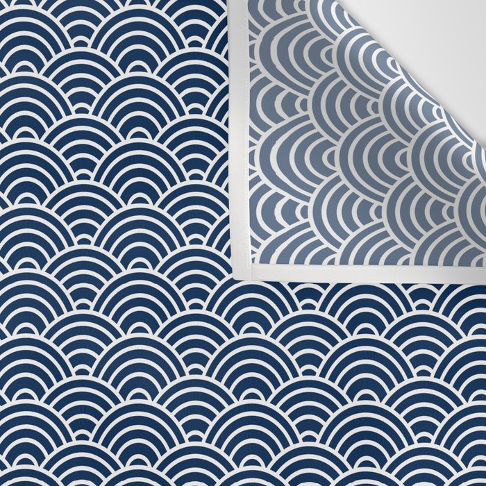 Seigaiha // Japanese Collection Wall Tapestry Gallery Image 3