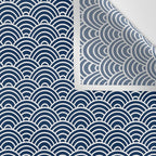 Seigaiha // Japanese Collection Wall Tapestry Gallery Image 3