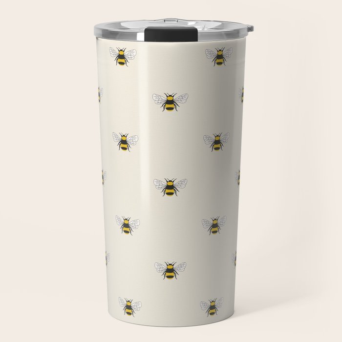 Honey Bumble Bee Travel Mug Gallery Image 1