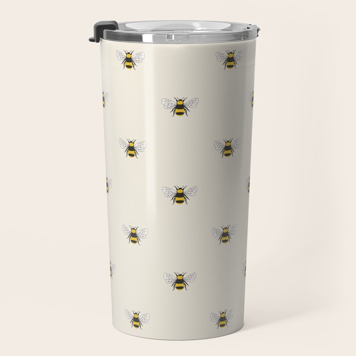 Honey Bumble Bee Travel Mug Gallery Image 3