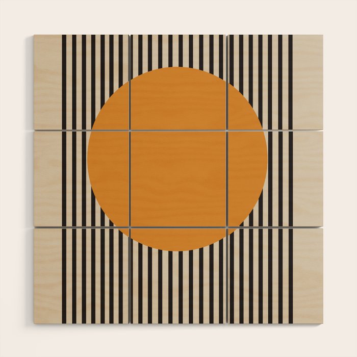 Bauhaus Art I Wood Wall Art Gallery Image 1