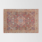 Antique Persian Kashan Dabir Rug Print Rug Gallery Image 2