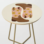 Cowgirl Boots â Blush & Mint Side Table Gallery Image 2