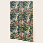 Antique 18th Century Flemish Mythological Hunting Tapestry Wallpaper Gallery Image 2