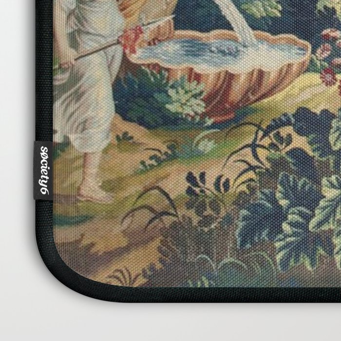 Antique 18th Century Flemish Mythological Hunting Tapestry Laptop Sleeve Gallery Image 3