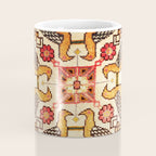 Antique Bird Motif Tabriz Persian Rug Print Coffee Mug Gallery Image 4
