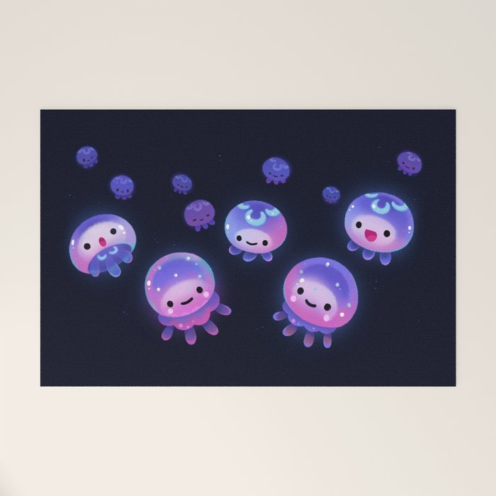 Baby jellyfish Welcome Mat Gallery Image 1