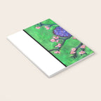 Allium on Orange Table Notebook Gallery Image 3