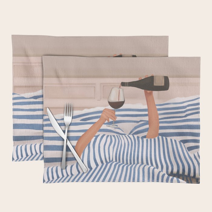 Morning Wine 3 Placemat Gallery Image 1