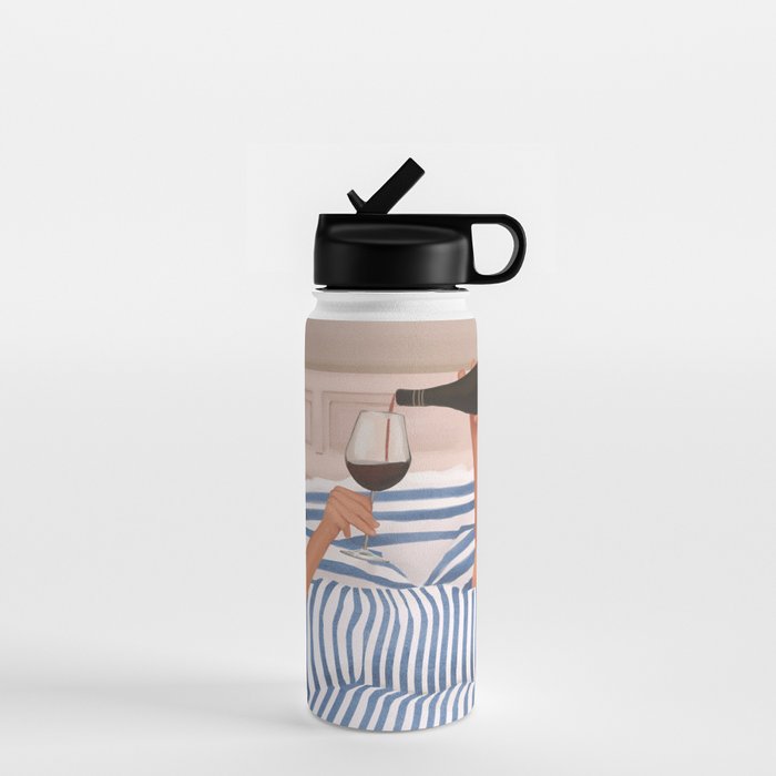 Morning Wine 3 Water Bottle Gallery Image 1