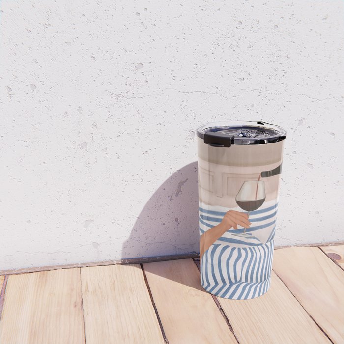 Morning Wine 3 Travel Mug Gallery Image 4