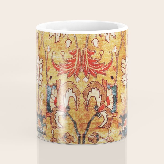 Late 19th Century Fine Tabriz Rug Print Coffee Mug Gallery Image 4