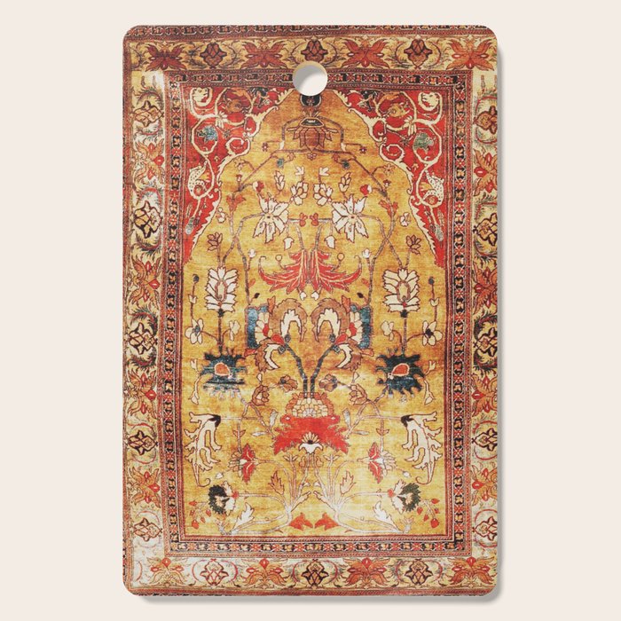 Late 19th Century Fine Tabriz Rug Print Cutting Board Gallery Image 1