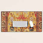 Late 19th Century Fine Tabriz Rug Print Desk Mat Gallery Image 1
