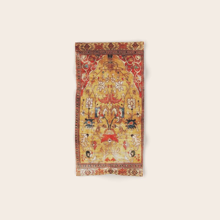 Late 19th Century Fine Tabriz Rug Print Bath Towel Gallery Image 1