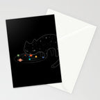 Cat Landscape 117: Catstronomy Stationery Card Gallery Image 2