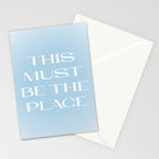 This Must Be The Place Baby Blue Stationery Card Gallery Image 2