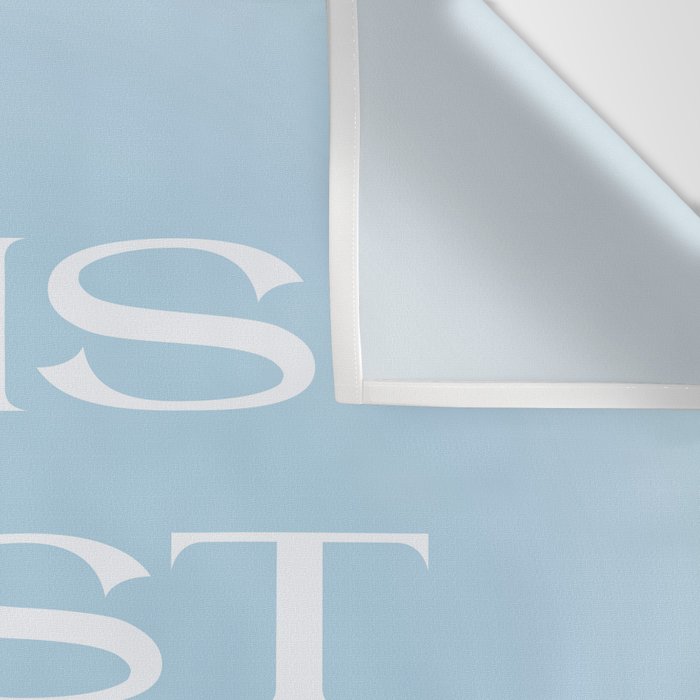 This Must Be The Place Baby Blue Wall Tapestry Gallery Image 3
