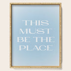 This Must Be The Place Baby Blue Serving Tray Gallery Image 1