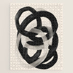 Interwoven Lines Abstract Art 2 Jigsaw Puzzle Gallery Image 1